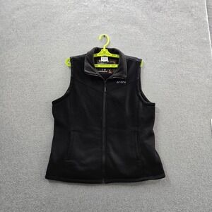 Ororo Women Vest L Black Fleece Heated Sleeveless